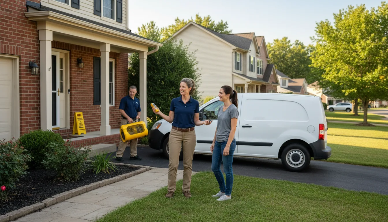 Water restoration image for Home Water Damage Repair in Spartanburg, SC